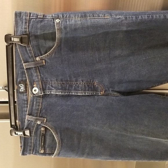 DOLCE & GABANNA Black Label Button Fly Straight Leg Jeans 36 Mens - Picture 3 of 13